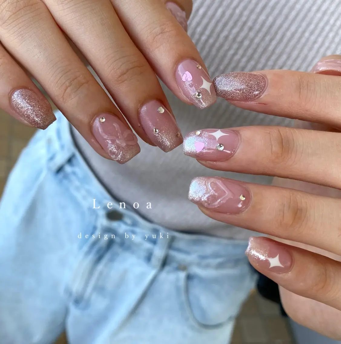 ネイル ハンドネイル Tielu Yukiのネイルデザイン