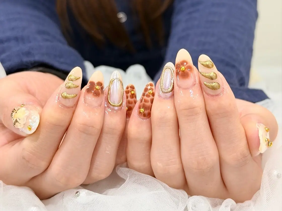 ネイル ハンドネイル Luci Nail Shinokuboのネイルデザイン