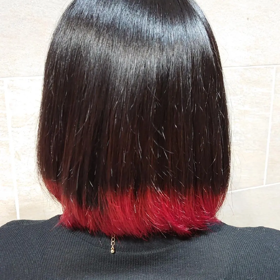 カラー ミディアム 宮本 星羅のヘアスタイル