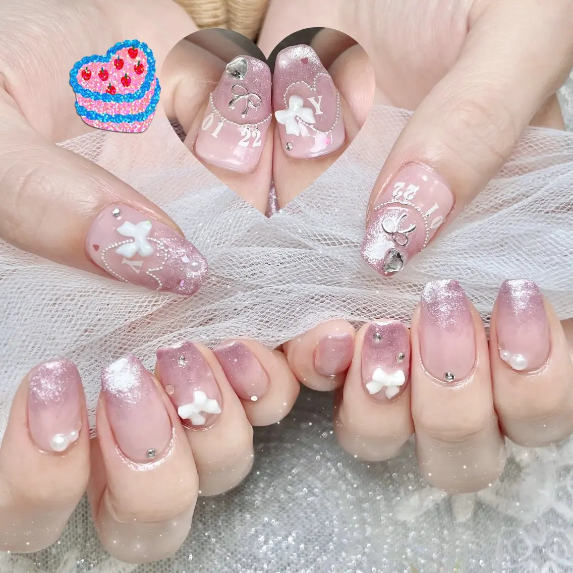 ネイル ハンドネイル plume nail ☆韓国ネイルのネイルデザイン