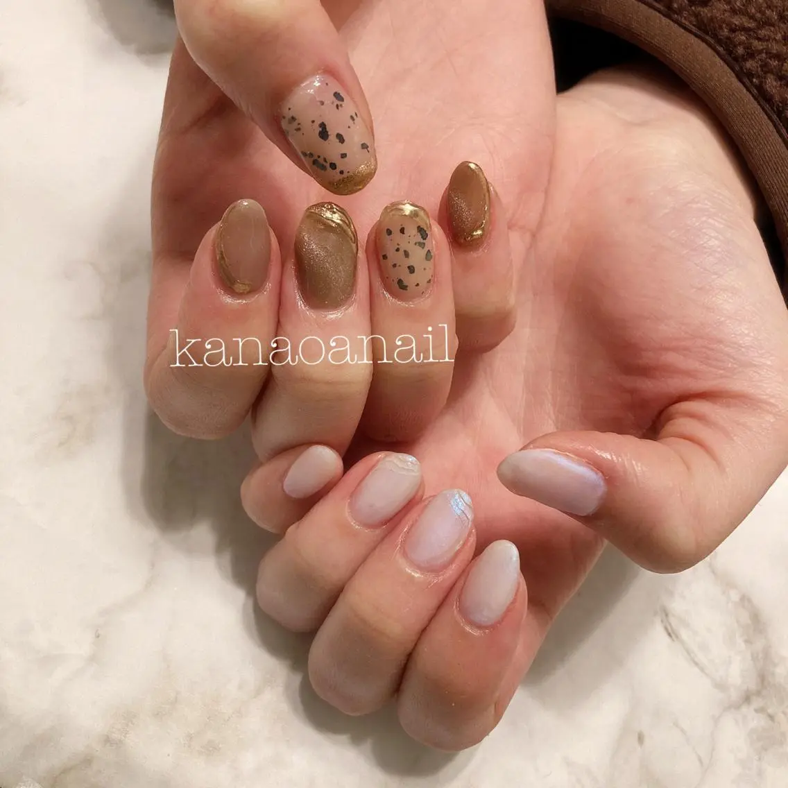 ネイル 地爪育成💅 kanaoanailのネイルデザイン