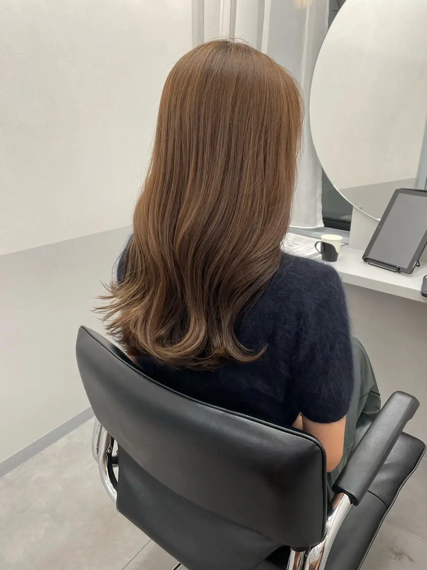 セミロング カラー カット ヘアカラー トリートメント 🌷tocca Mai🌷のヘアスタイル