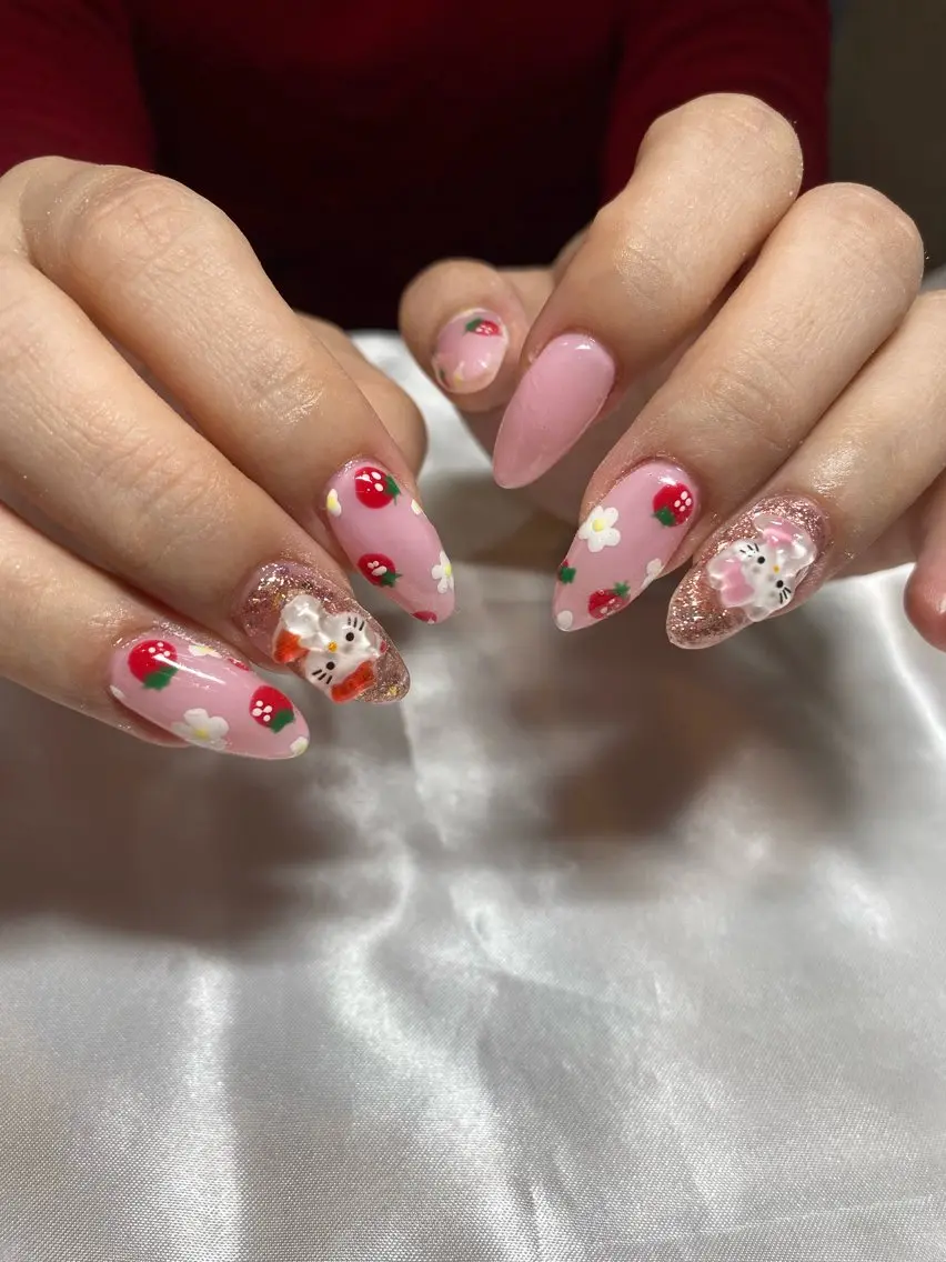 ネイル アートネイル ハンドネイル REINA ルレイル心斎橋のネイルデザイン