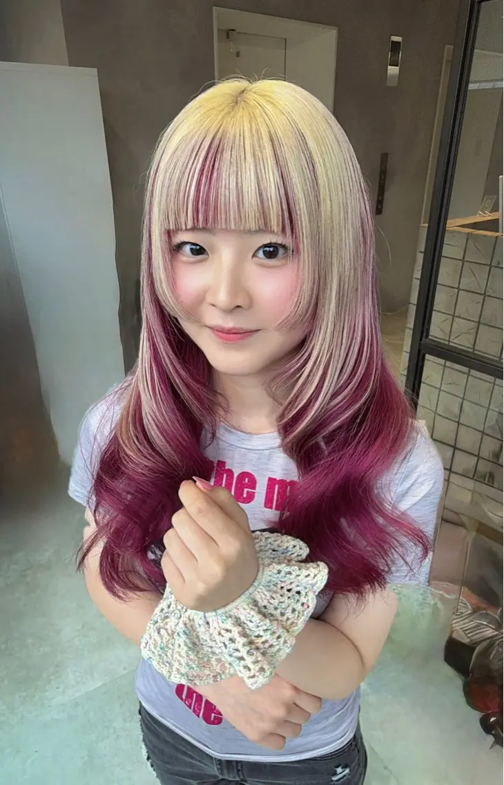 カラー カット ヘアカラー トリートメント 透明感カラー✨艶髪 制作🌱山根あゆみのヘアスタイル