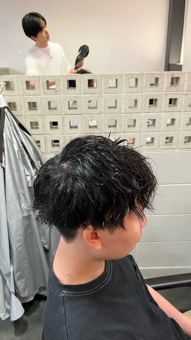 【メンズ限定クーポン】メンズパーマ➕トリートメントの写真