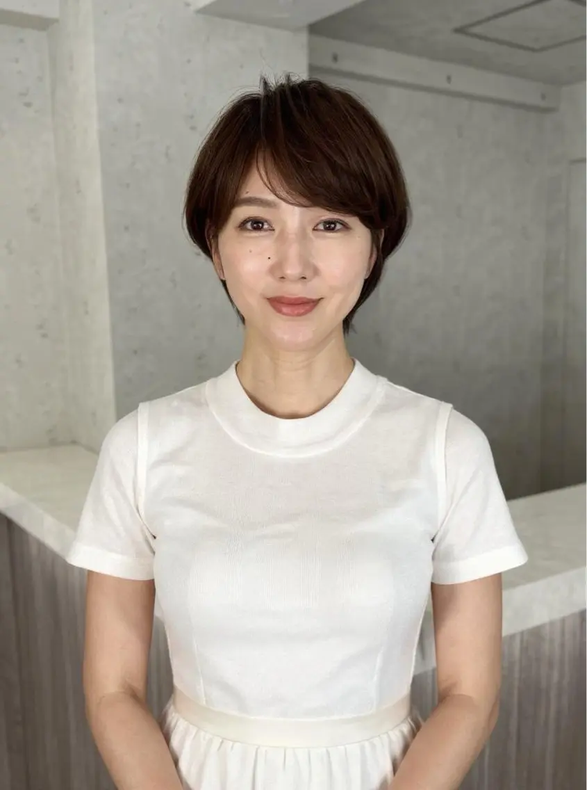 ショート 🫧似合わせショート ゴヤ🫧のヘアスタイル