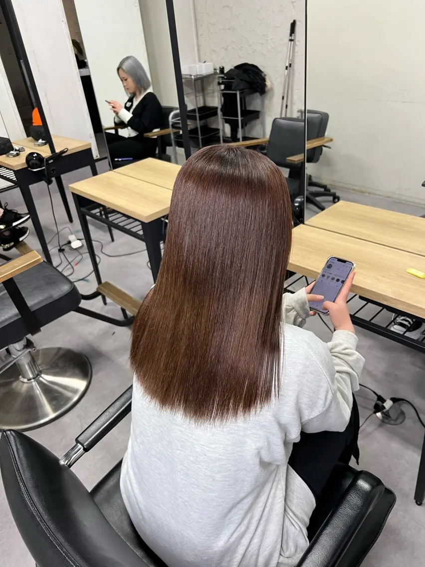カラー ブラウンカラー ココアブラウン ヘアカラー SWAY_KAI_ 長谷川魁のヘアスタイル