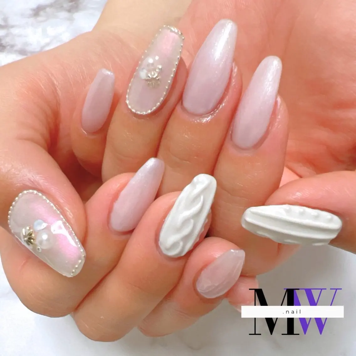 ネイル ハンドネイル MW .nailのネイルデザイン