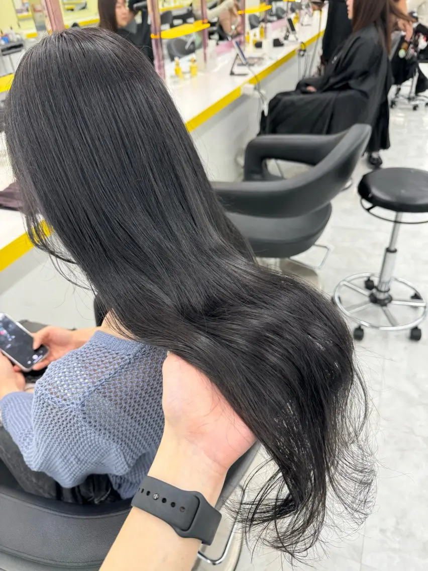 ロング カラー カット ヘアカラー トリートメント 【透明感×レイヤー】 🍃RIKU🍃のヘアスタイル