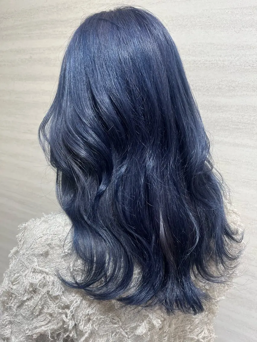 セミロング 山口 留奈のヘアスタイル