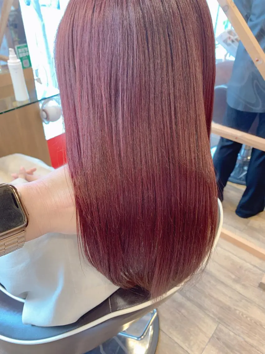似合わせカット+カラー+トリートメント🌷ホームケア付きの写真