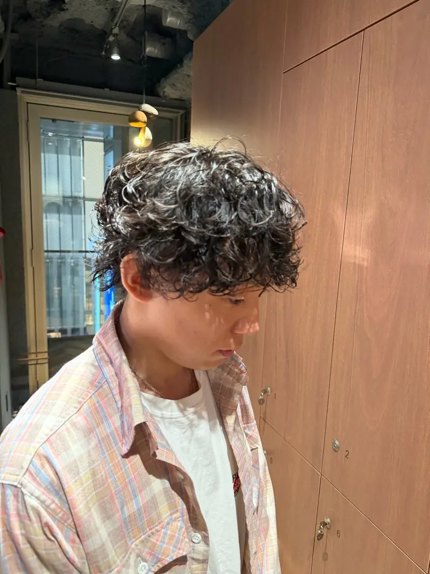 パーマ パーマ 加賀美 幸乃のヘアスタイル
