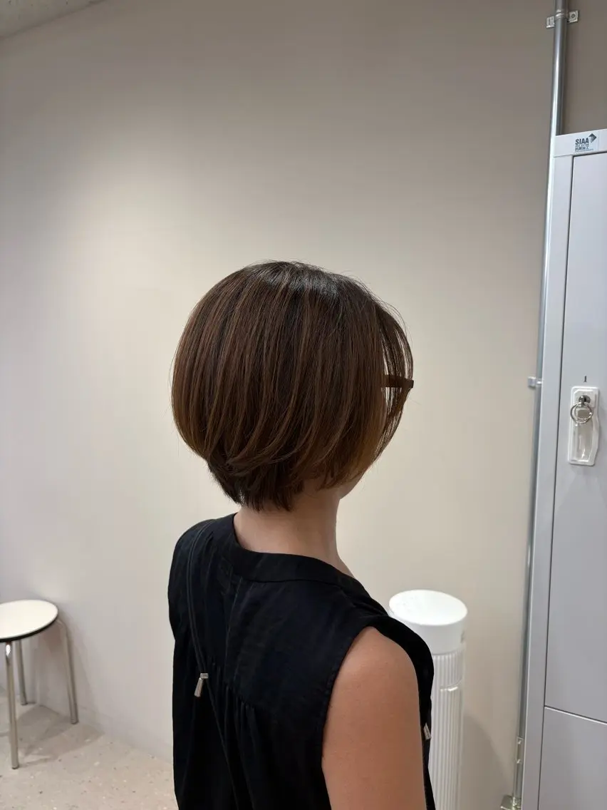 ショート ショートヘア maya🫧ショー ト/ボブカット🩵のヘアスタイル