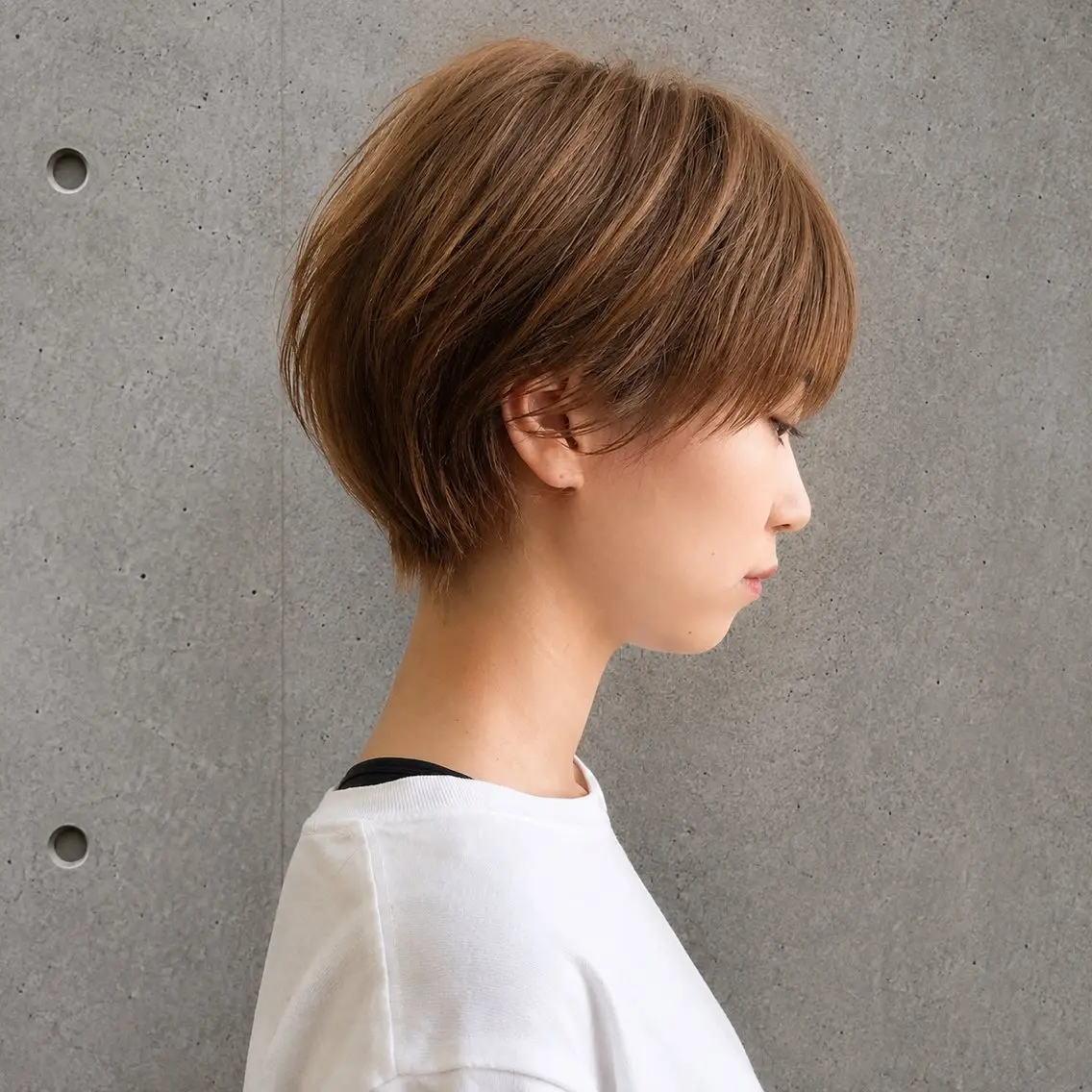 マッシュショート+3stepトリートメントの写真