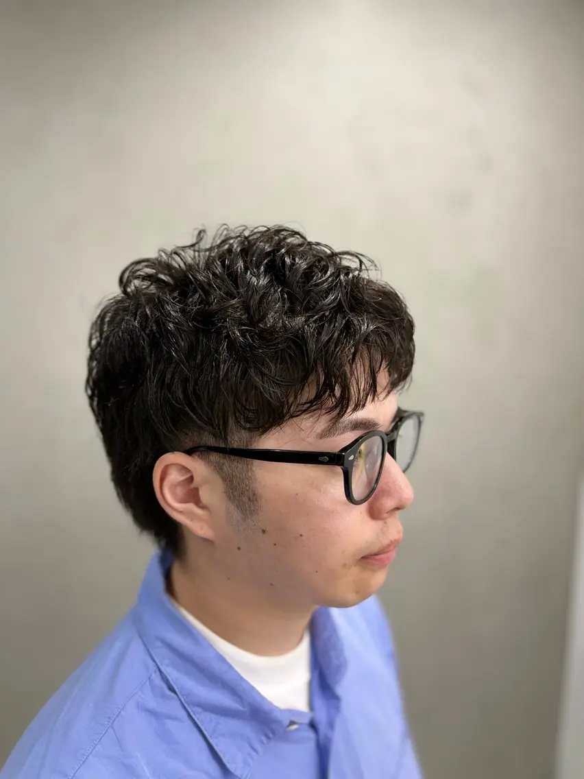 💇‍♂️カット＋メンズパーマ🌀（ニュアンス）の写真