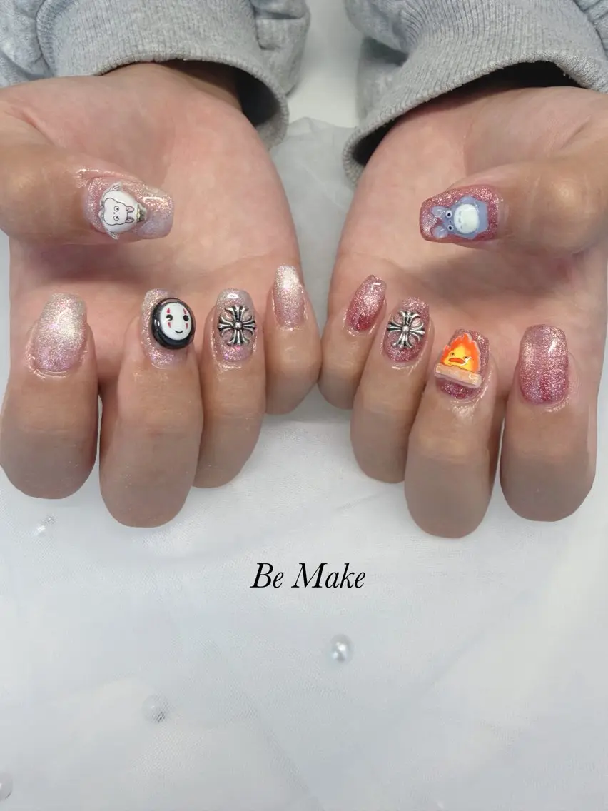 ネイル マグネットネイル nail salon Be Makeのネイルデザイン