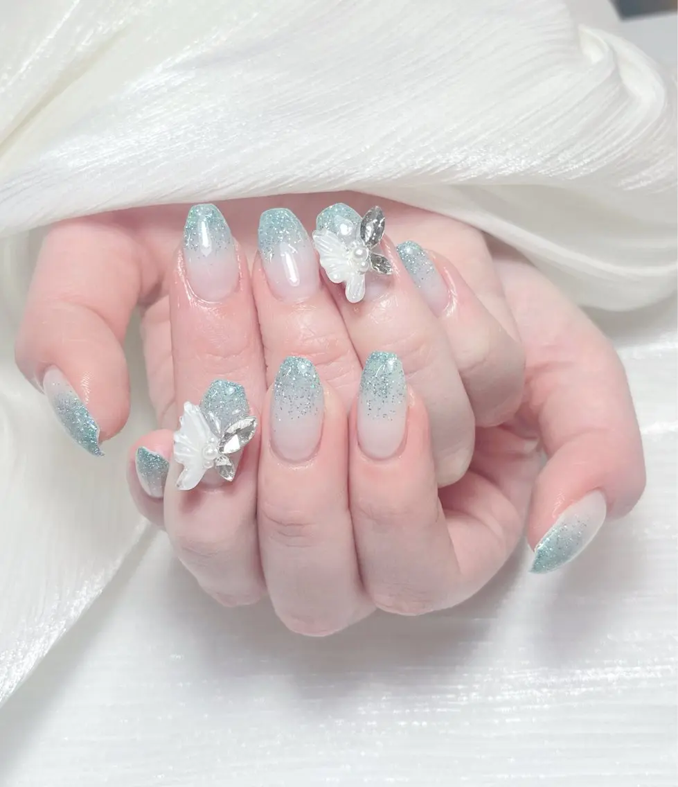 ネイル candy nail 韓国風ワンホンネイルのネイルデザイン