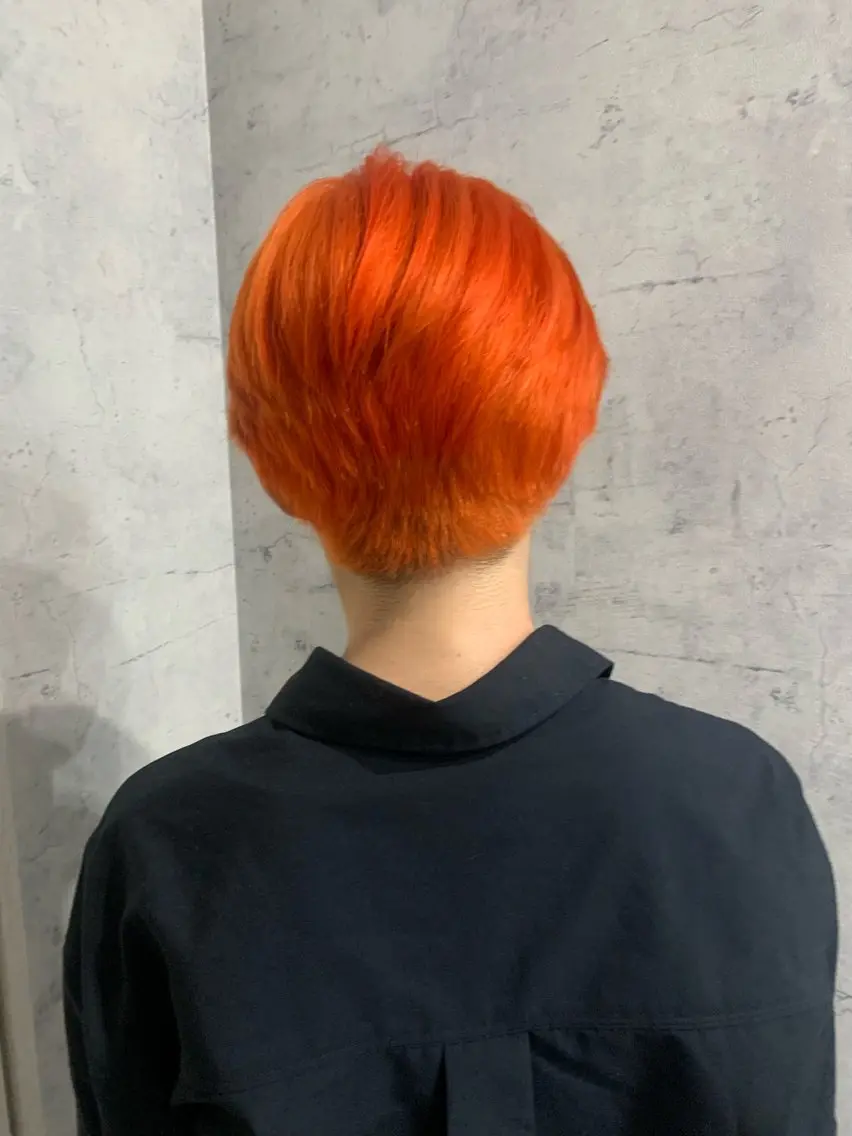 カラー 酸性ストレート 髪質改善のヘアスタイル