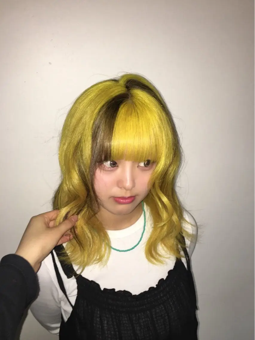 カラー en:s/新潟/万代 🛁🫧hinakoのヘアスタイル
