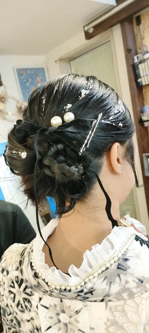 ヘアアレンジ 着付け HempBeauty 浅野アサミのヘアスタイル