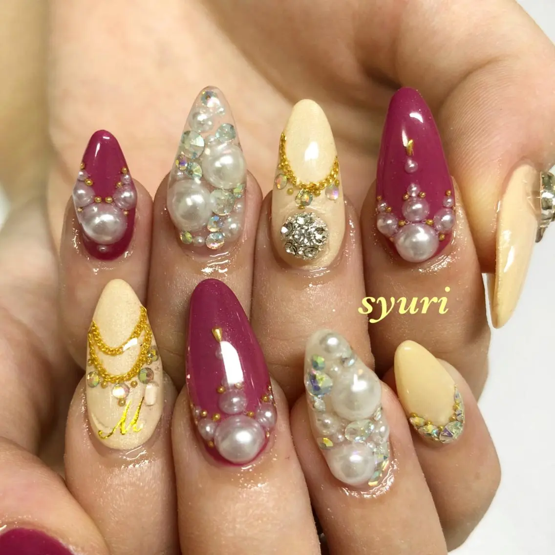 ネイル ハンドネイル syuri nailのネイルデザイン