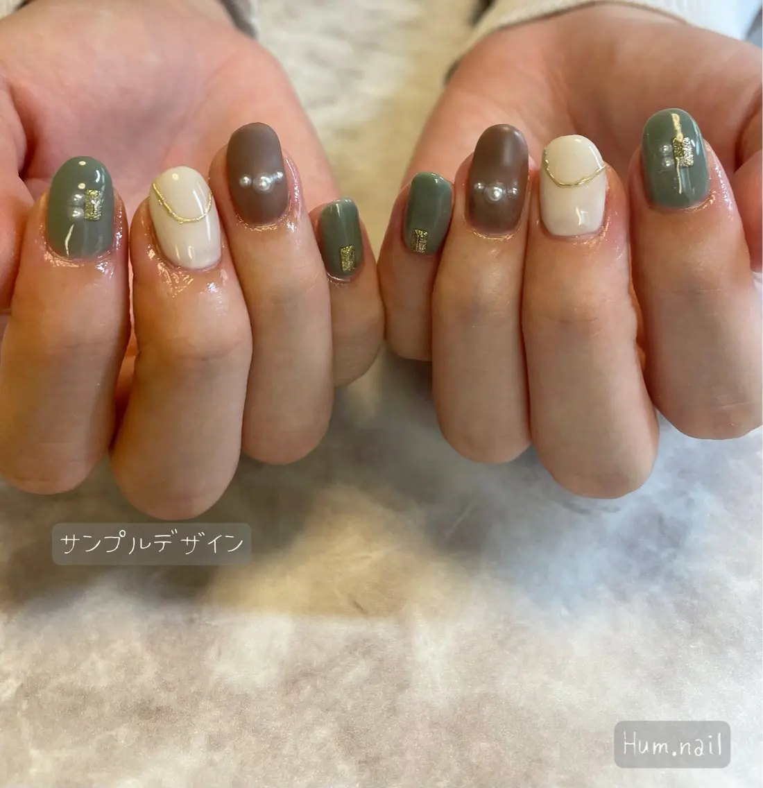 ネイル ハンドネイル Hum.nail （はむ.ねいる）のネイルデザイン