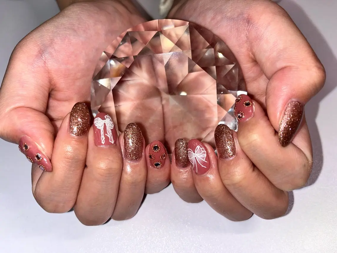 ネイル マグネットネイル ニュアンスネイル オフィスネイル ワンカラーネイル シンプルネイル プライベートサロン N's Nailのネイルデザイン