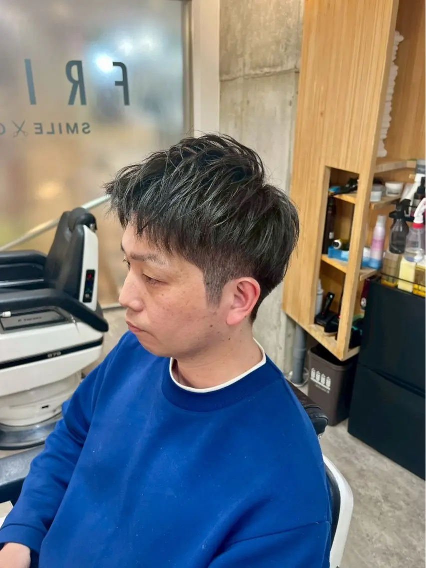 ショート メンズ カット 佐々木 優人のヘアスタイル