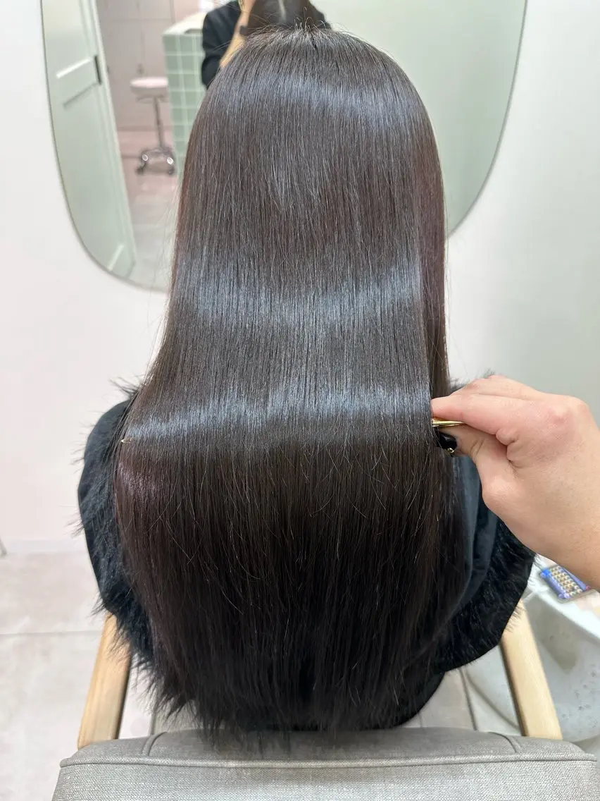 ロング 髪質改善 newi広島/ 尼子修也のヘアスタイル