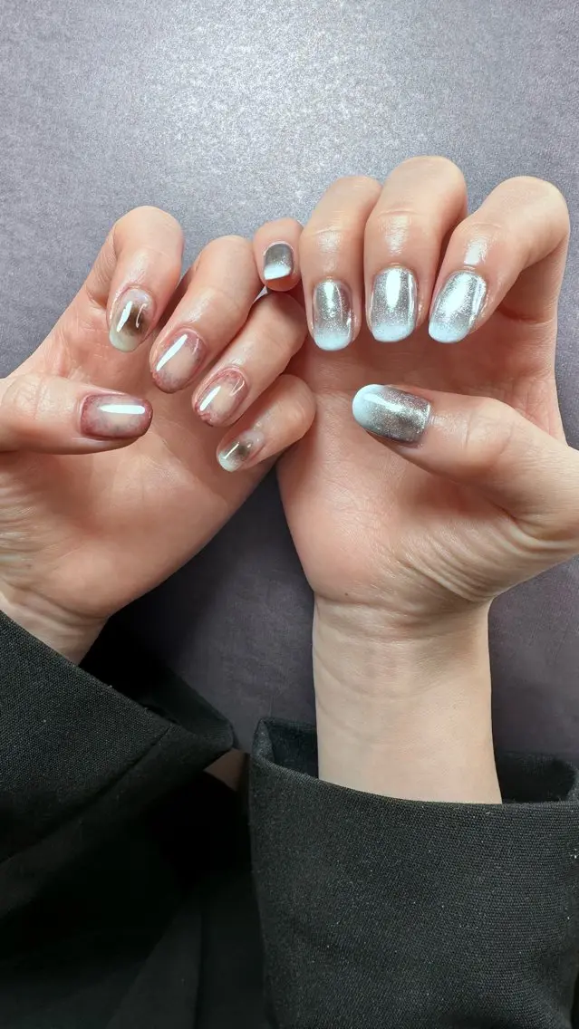 ネイル ニュアンスネイル ハンドネイル ハンドケア Atelier Ariのネイルデザイン