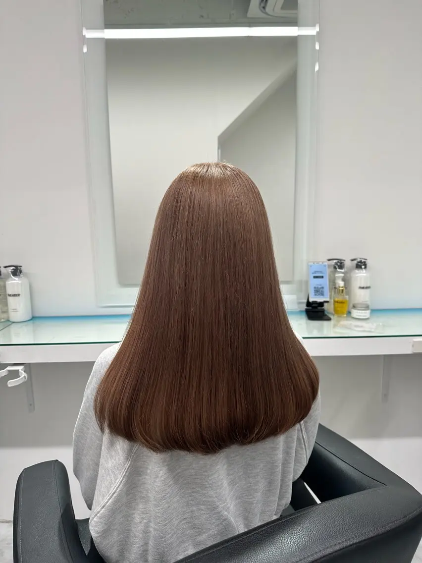 カラー momoka/茶屋町 /艶髪カラーのヘアスタイル