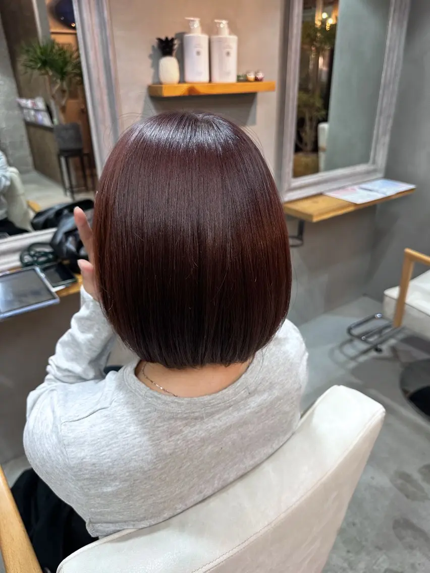 ショート カラー ピンクカラー BLUE.🌀/ ｷﾖｶのヘアスタイル