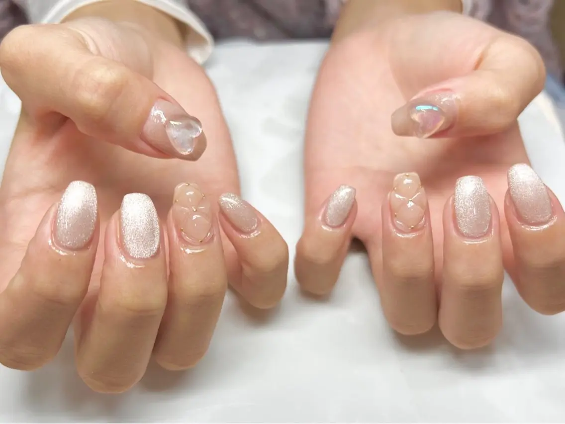 ネイル AISAフィル× ハードモチ最強のネイルデザイン