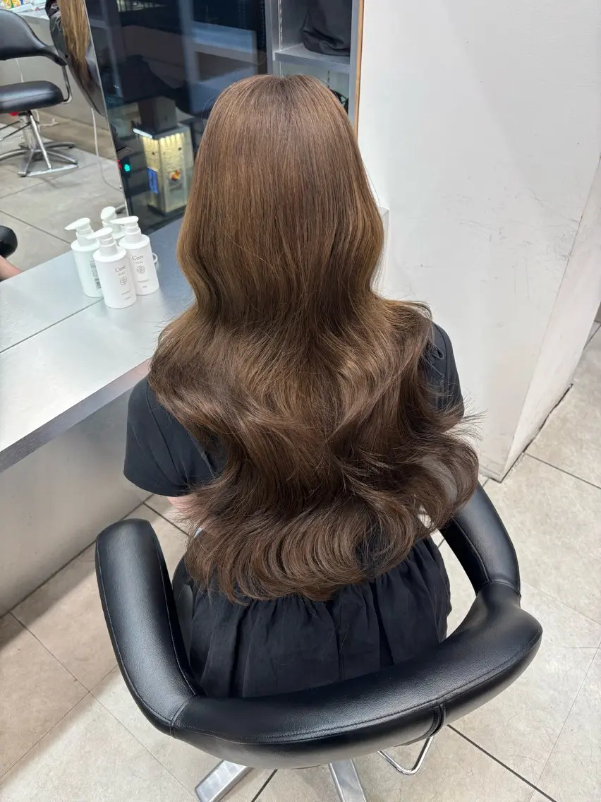 ロング カラー Core かんなのヘアスタイル
