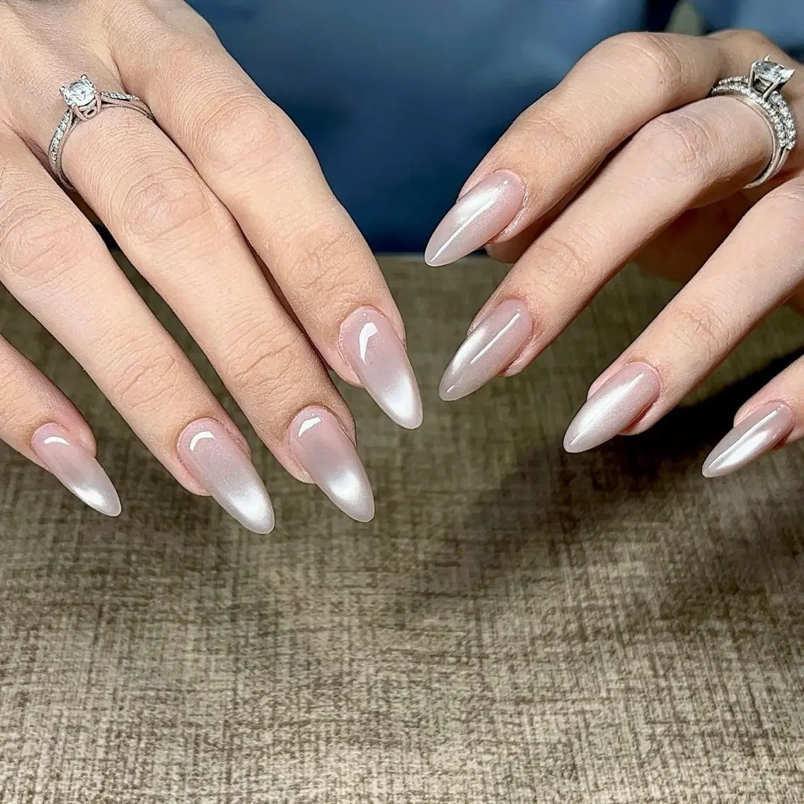 長さ出し10本+フレンチ🥰orマグネット🧲orミラー🪞¥8500の写真