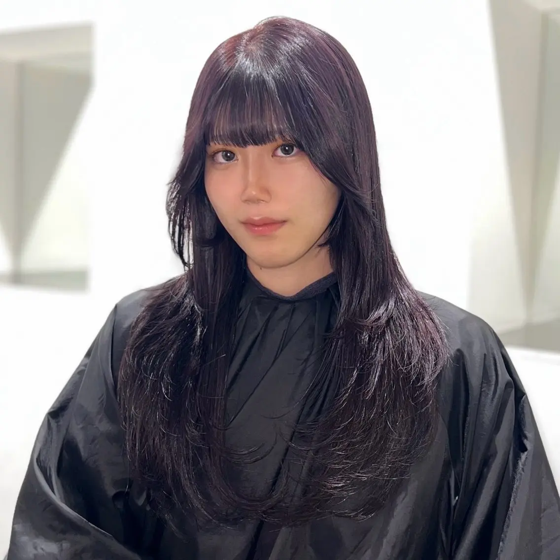 ロング カラー ブリーチ ブリーチなしカラー ヘアカラー 大阪梅田/髪質改善/ 透明感カラー/ジョーのヘアスタイル