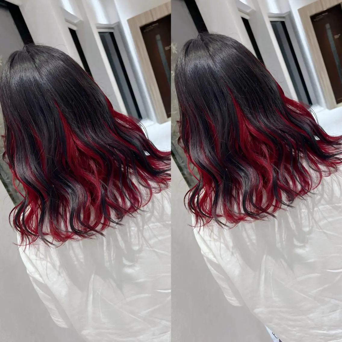 カラー インナーカラー earth甲府昭和店 東 允のヘアスタイル