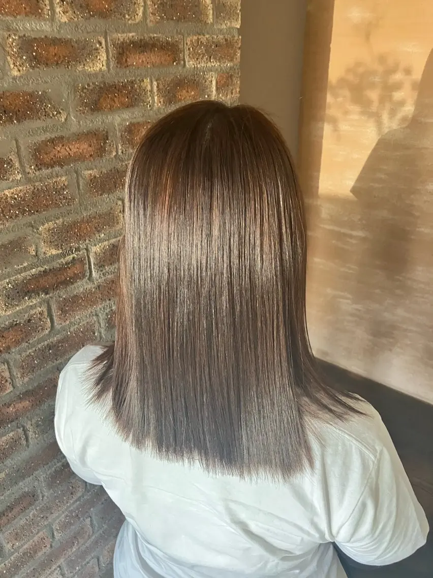 縮毛矯正 トリートメント リコレ イヨのヘアスタイル