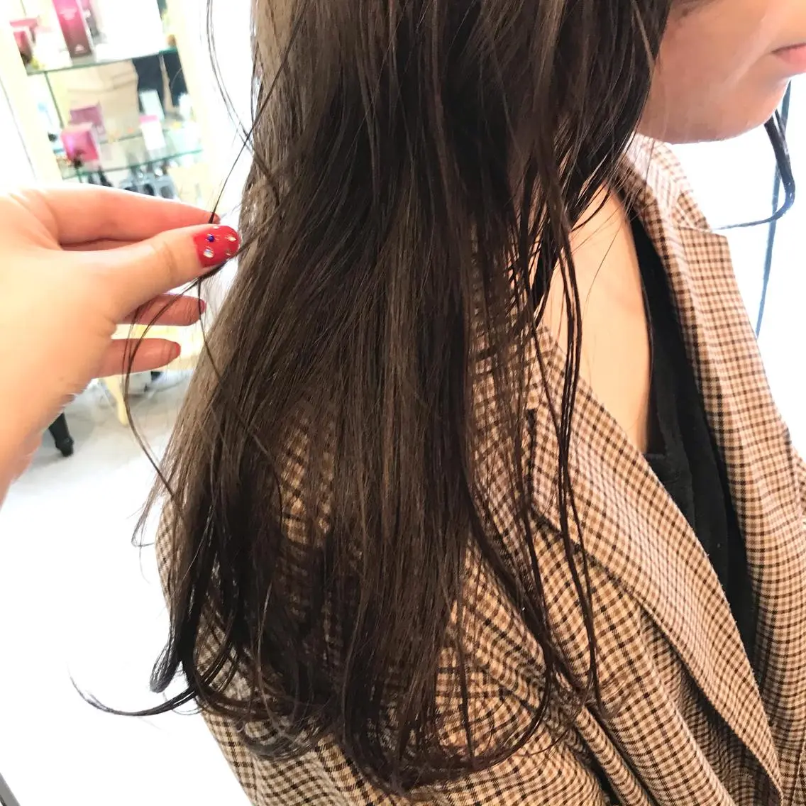 ロング カラー スナコザワ レナのヘアスタイル