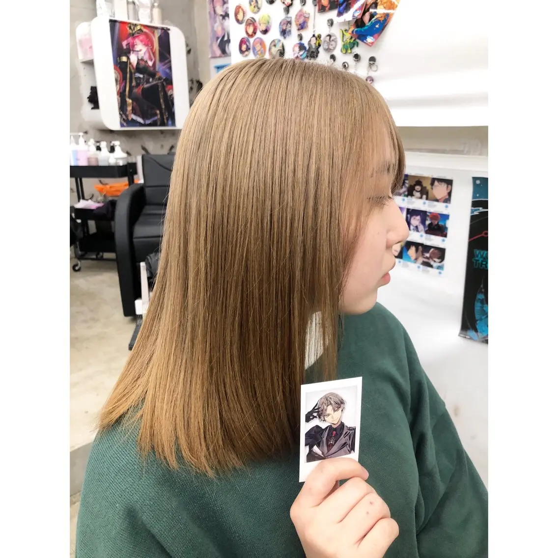 ミディアム カラー 推しカラー✨ オタク美容師ユウカのヘアスタイル