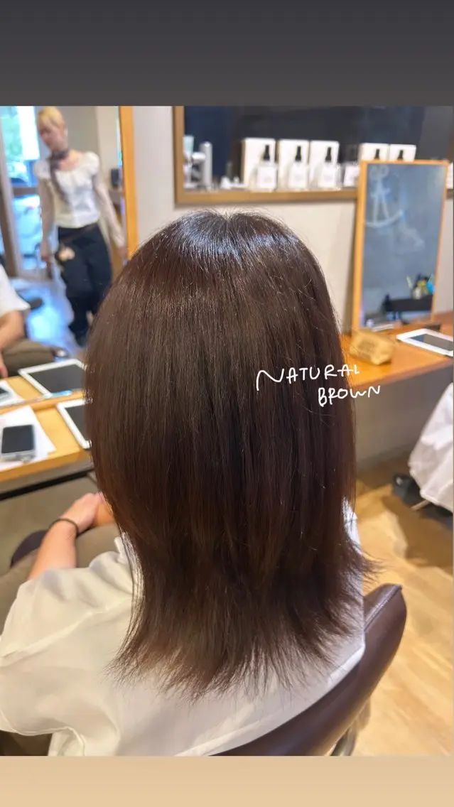 カラー ブラウンカラー PORT/ KARENのヘアスタイル