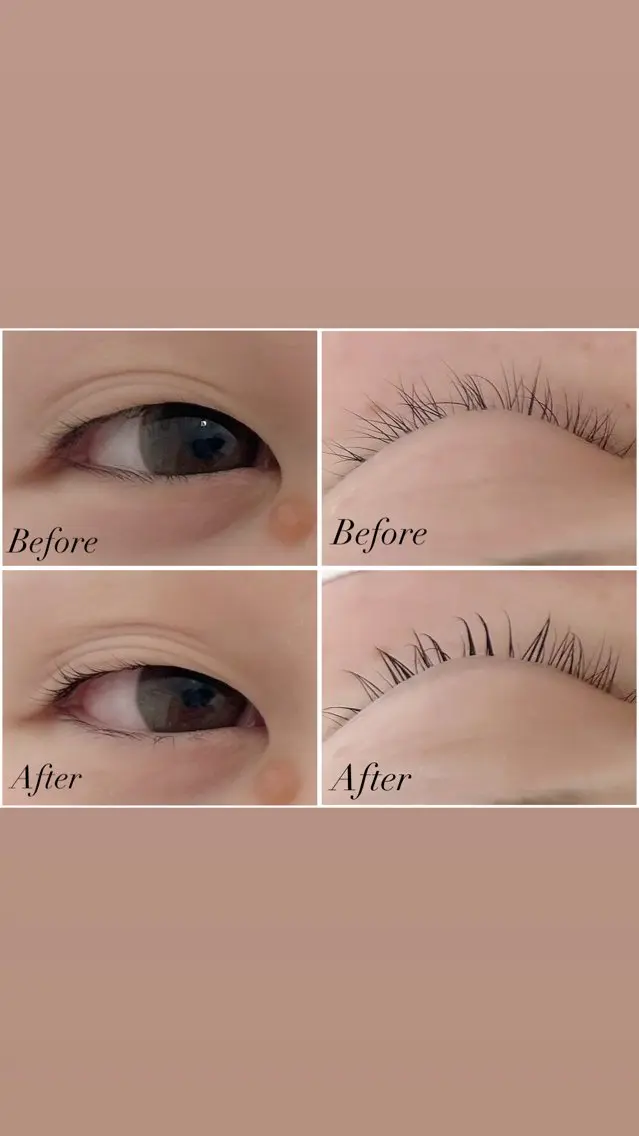 マツエク・マツパ Dカール 一重×まつ毛パーマ Beautyeyel ash京都中央口店のマツエク・マツパデザイン