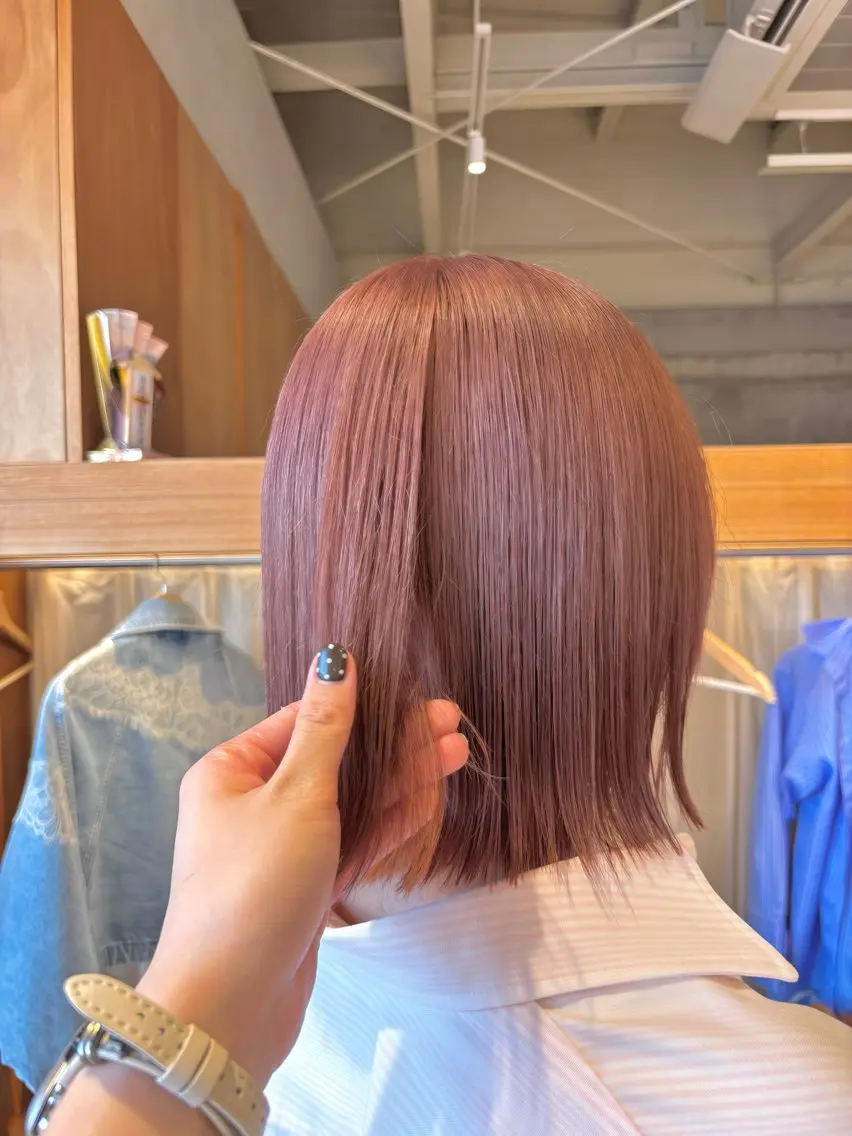 ショート カラー カット ヘアカラー トリートメント manami / muku.のヘアスタイル