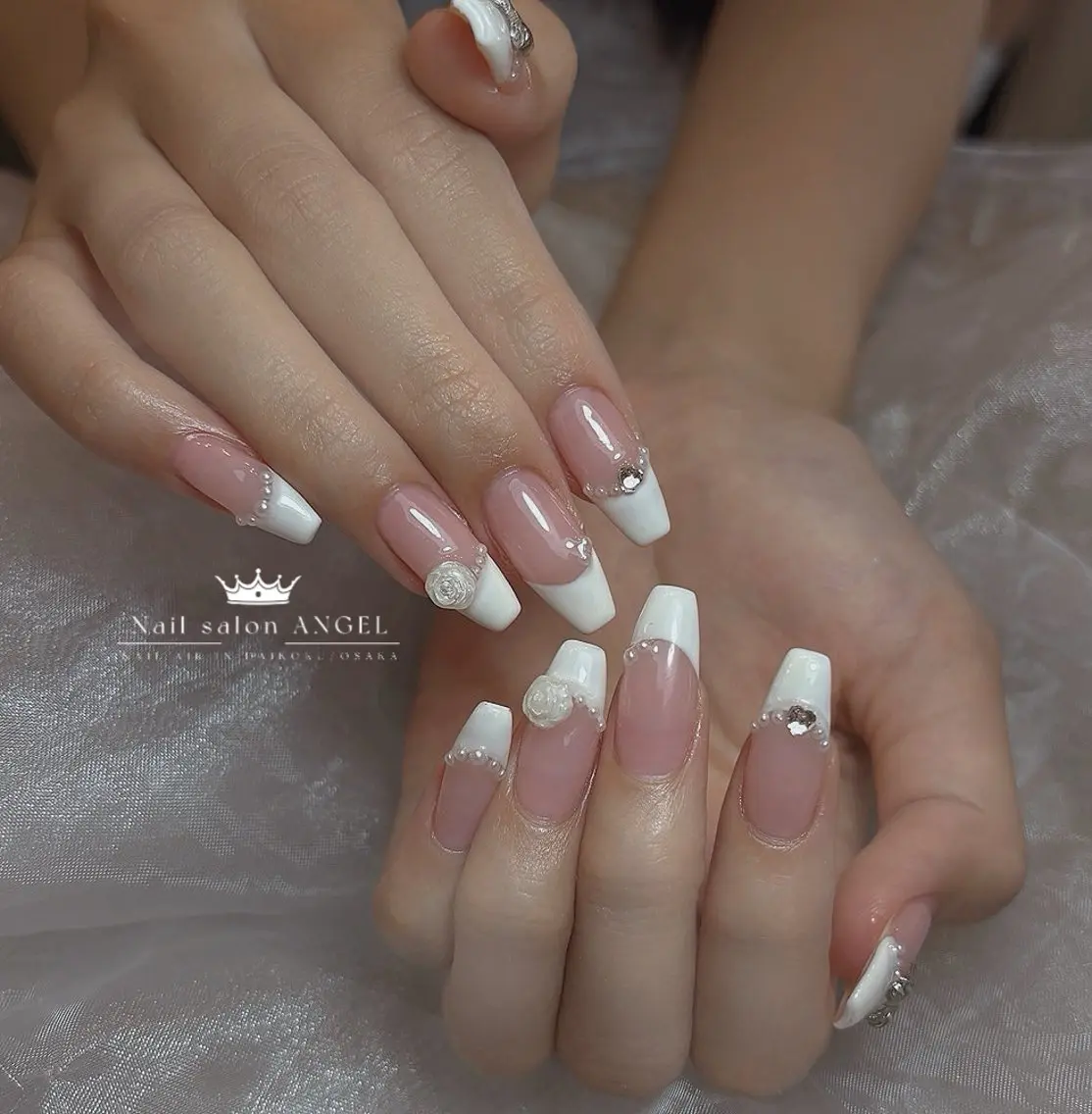 ネイル ハンドネイル ANGEL Riaのネイルデザイン