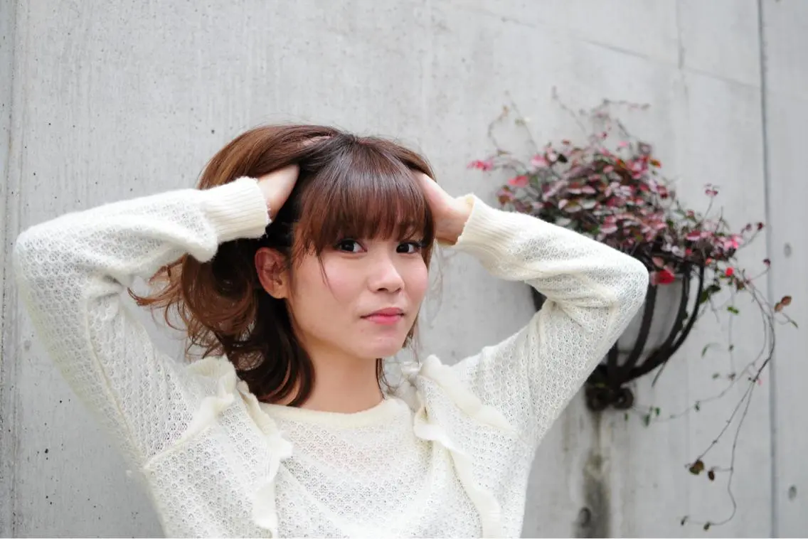 ミディアム セミロング カラー ヘアカラー トリートメント kou艶髪師色髪師 こう 艶髪師色髪師のヘアスタイル