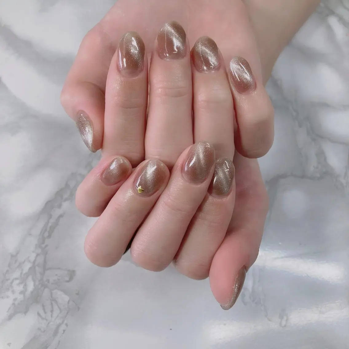 ミディアム ネイル Reonail 💕Kana💕のネイルデザイン