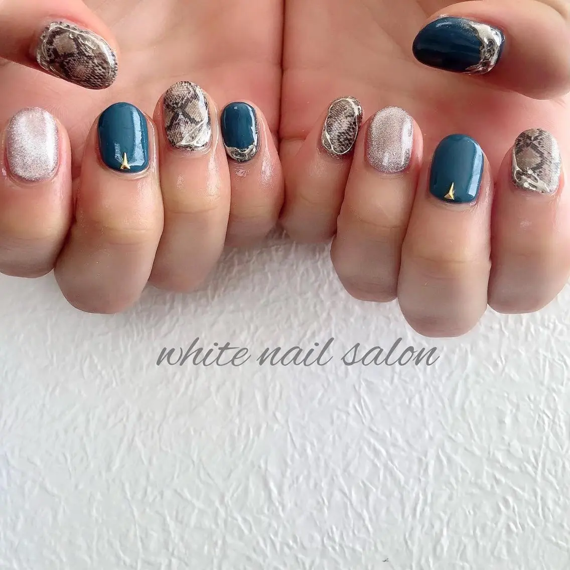 ネイル ジェルネイル ハードジェル 持ち込み ソフトジェル white nail salonのネイルデザイン