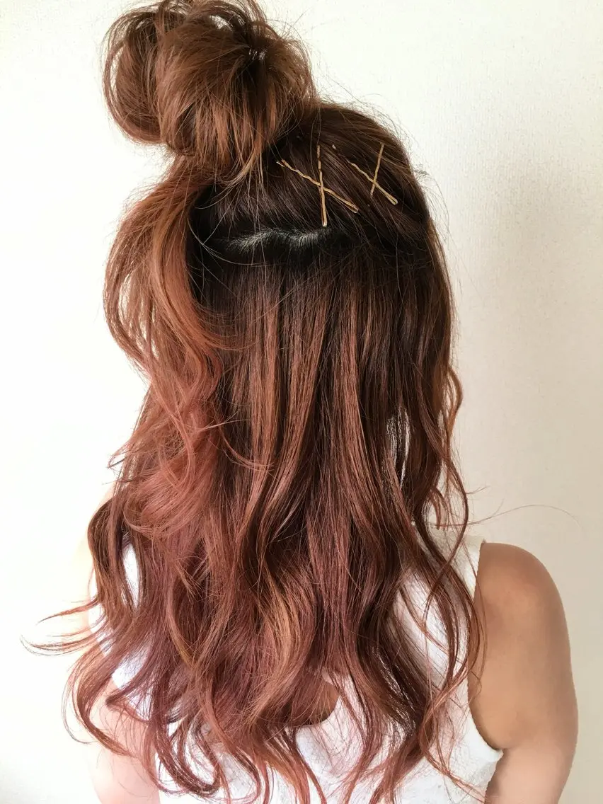 カラー ヘアアレンジ 塚本 昂のヘアスタイル