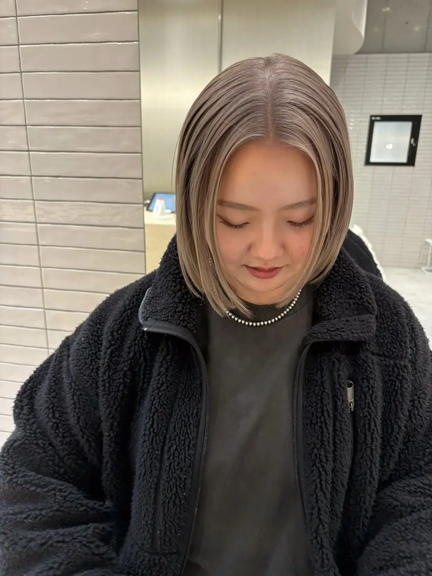 ショート カラー カット ヘアカラー 吉武 茂暉のヘアスタイル