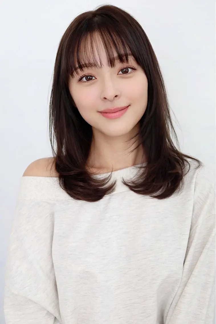 セミロング カラー カット ヘアカラー トリートメント ヘッドスパ "オトナ髪”/ LAKA TOCCAのヘアスタイル